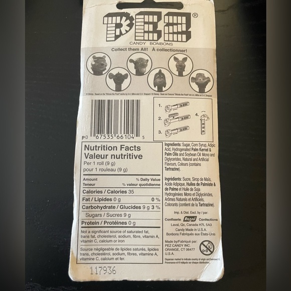 🍯2006 Eeyore Pez 🍬 - Picture 4 of 4